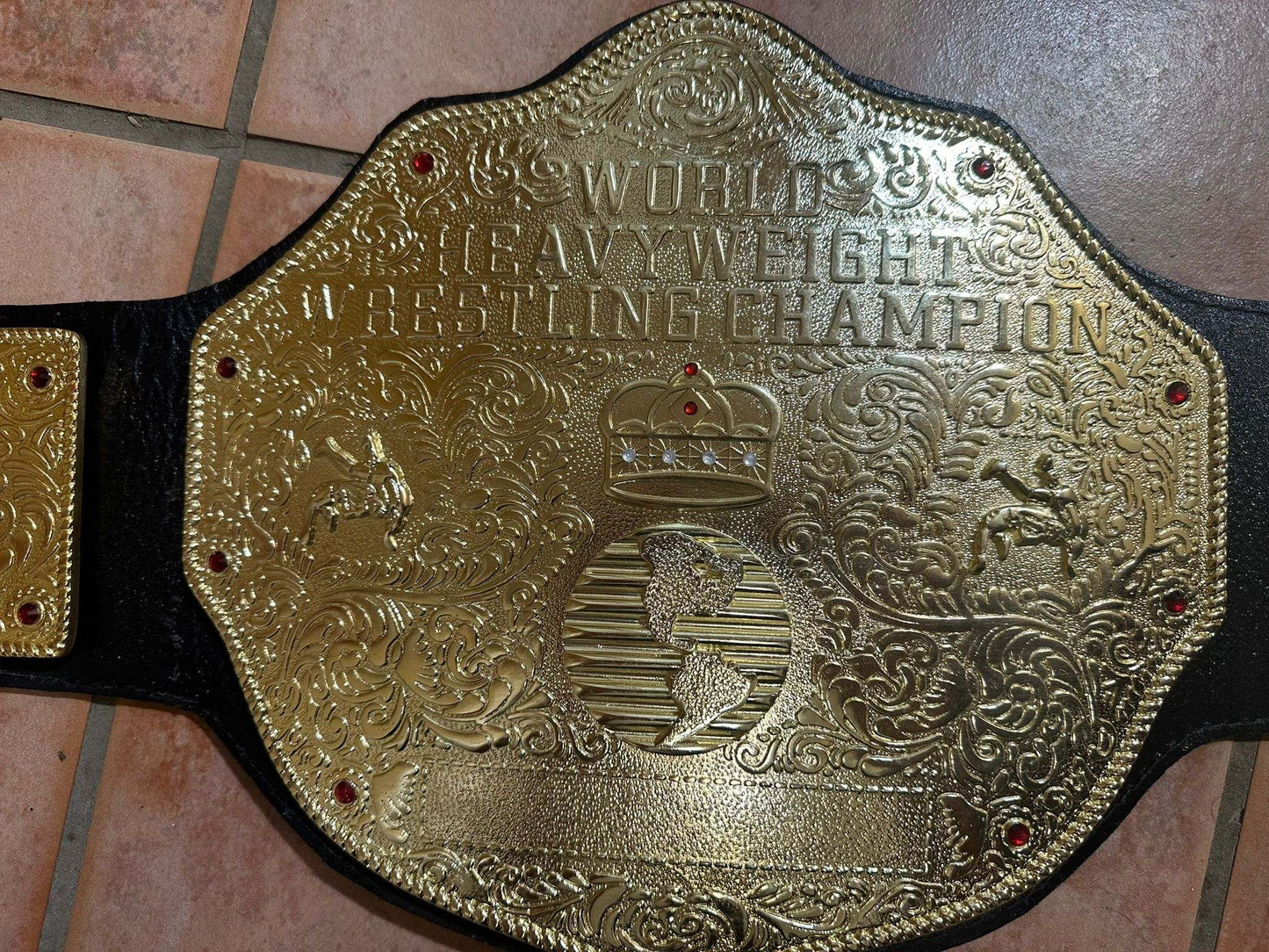 JNJ Collectibles WCW Heavyweight Championship custom belts